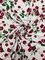 1 Yard Cherry Print Stretch Spandex Fabric for Swimwear and Costumes 58/60 Inches Wide